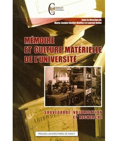 Mémoire et culture matérielle de l'université - Laurent Rollet - broché