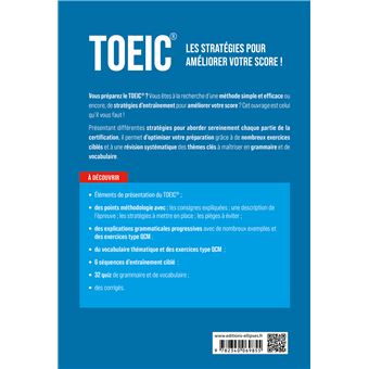 TOEIC®  Les stratégies pour améliorer votre score !
