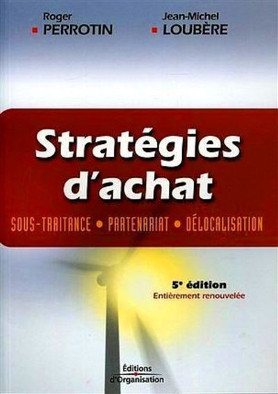 Stratégies d'achat - Roger Perrotin - broché