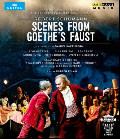 Scènes du Faust De Goethe Staatsoper Unter Den Linden 2017 Blu-ray