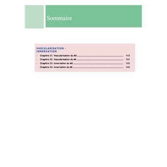 Anatomie descriptive et topographique des membres
