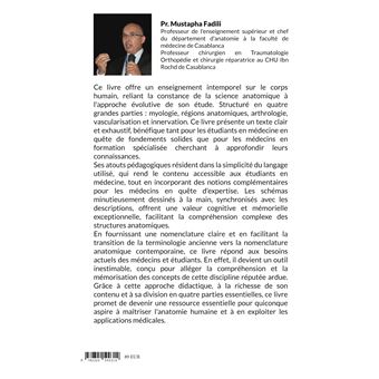 Anatomie descriptive et topographique des membres