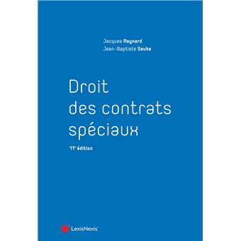 Droit Des Contrats Spéciaux 10ème édition - Dernier Livre De Jacques ...