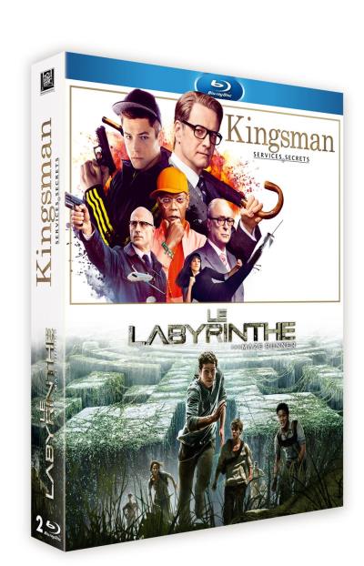 Coffret Kingsman + Le labyrinthe Blu-ray