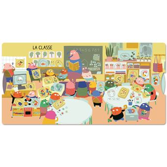 Bien rangés à l'école