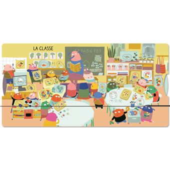 Bien rangés à l'école