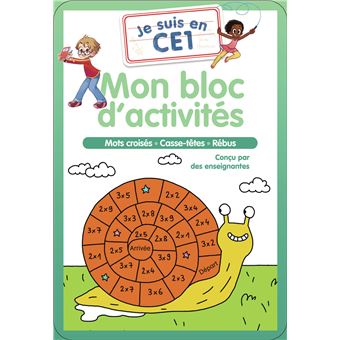 Je suis en CE1 - Mon bloc d'activités - CE1