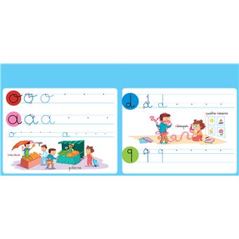 Livre ardoise Téo et Nina GS - Lettres minuscules et chiffres