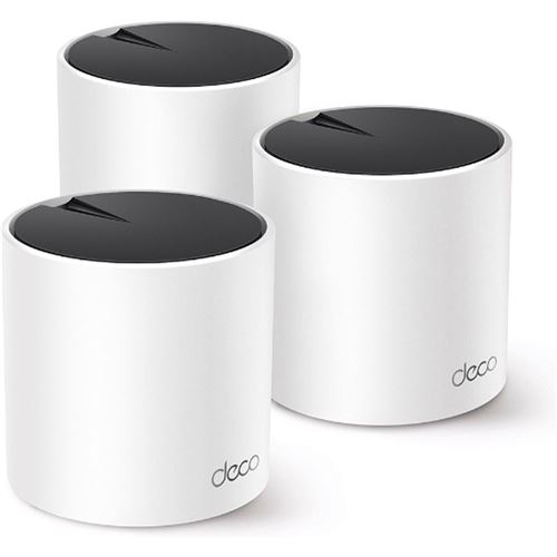 TP-LINK WLAN Mesh System Deco X55, AX3000, 3er-Pack, Weiß