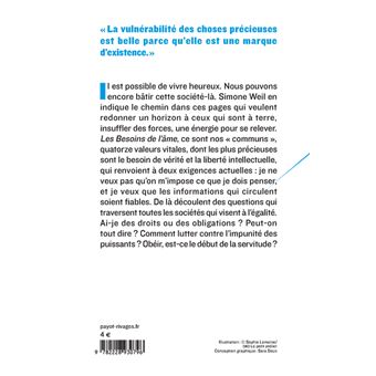 Les besoins de l'âme
