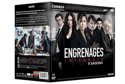 Coffret Engrenages Saison 1 à 8 DVD