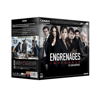 EngrenagesCoffret Engrenages Saison 1 à 8 DVD