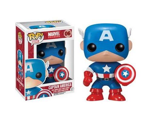 Figurine Funko Pop Marvel Captain America 9 cm