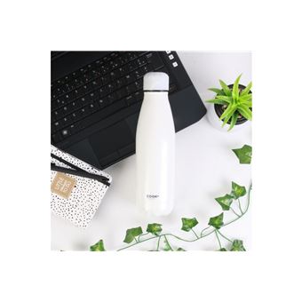 BOUTEILLE NOMADE - INOX BLANC