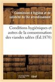 Rapport de la sous-commission chargée d'examiner les conditions hygiéniques
