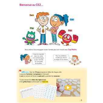 Cap maths CE2 - Ed. 2022 - Livre de l'élève