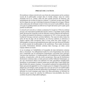 Les enseignements secrets de tous les âges