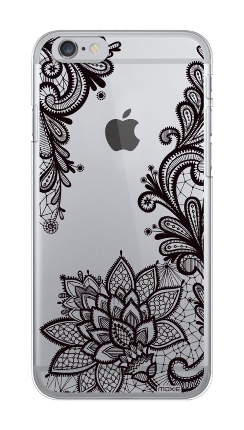 Moxie Crystal case lace Iphone 6/6S black