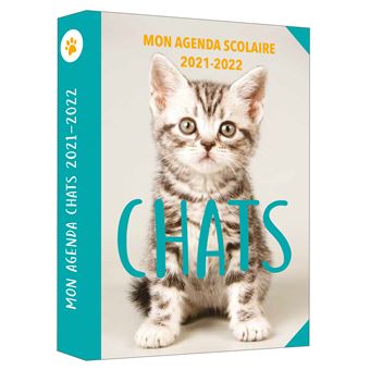 Mon agenda scolaire Chats 2021-2022