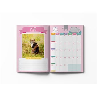 Mon agenda scolaire Chats 2021-2022