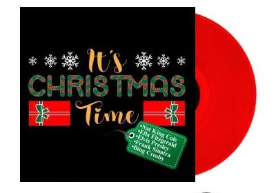 It’s Christmas Time Vinyle Rouge