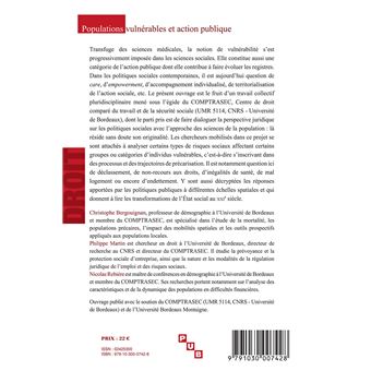 Populations vulnérables et action publique