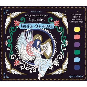 Mes mandalas à peindre : Esprits des anges