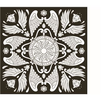 Mes mandalas à peindre : Esprits des anges