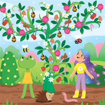 Gaïa et Luna jardinent avec Poupi
