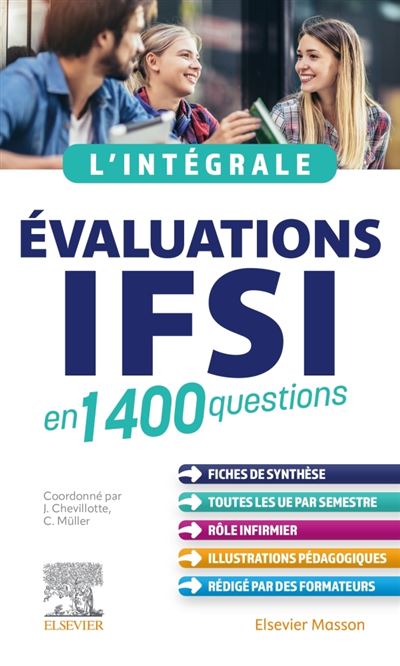 L'intégrale. Évaluations IFSI En 1400 Questions - Dernier Livre De ...