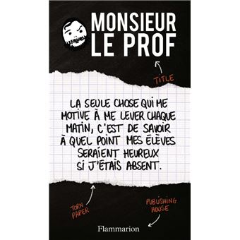 Monsieur Le Prof - 1