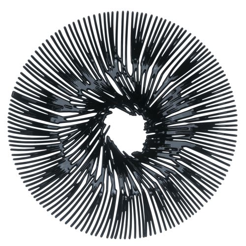 Coupe à fruits Koziol Anemone Ø 32,8 cm Noire