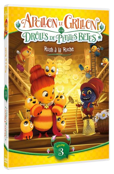 Apollon le Grillon et les Drôles de Petites Bêtes Volume 3 : Rush à la ruche DVD