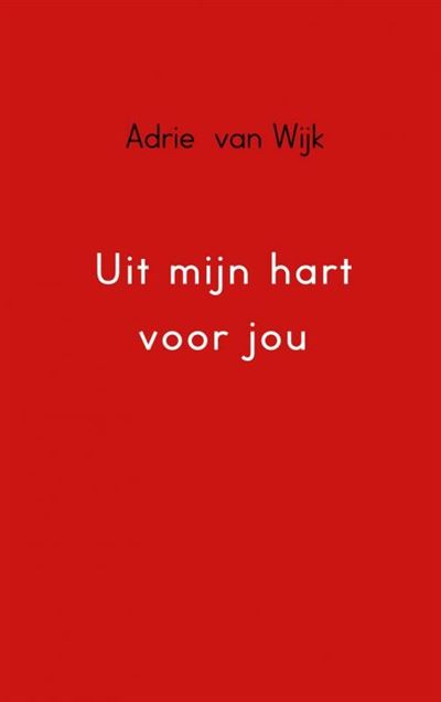 Uit mijn hart voor jou