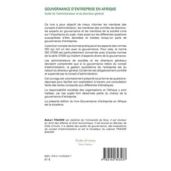 Gouvernance d'entreprise en Afrique