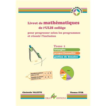 Livret de mathématiques de l'ULIS collège