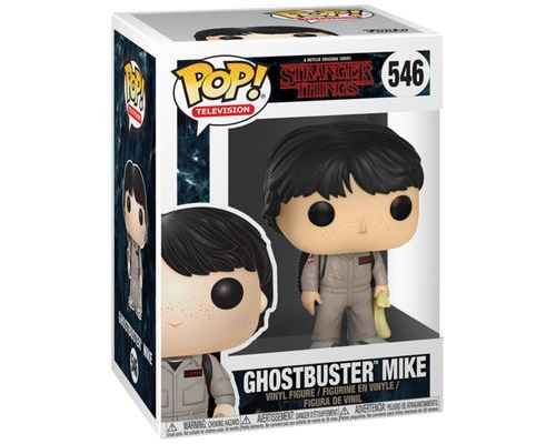 Figurines Personnages Funko Figurine Stranger Things - Ghostbuster Mike Pop 10Cm