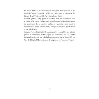 Mémoires d'une femme libre née en 1925