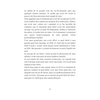 Mémoires d'une femme libre née en 1925