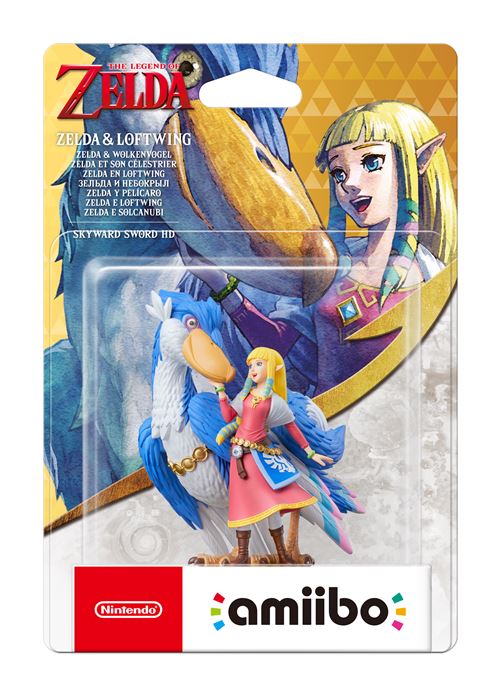 Figurine Amiibo Zelda et son Célestrier