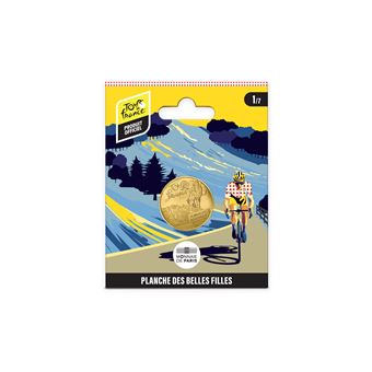 Mini Médaille JO Paris 2024 Équipe De France - 34 Mm - Argent - Monnaie De Paris
