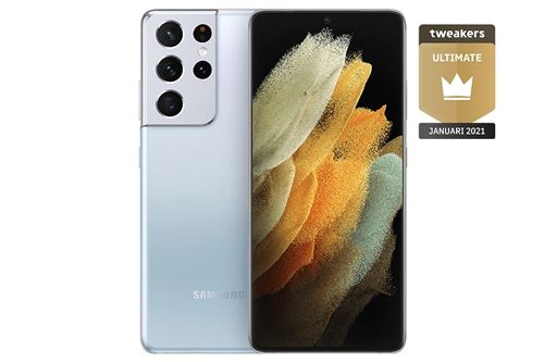 Samsung Galaxy S21 Ultra 5G - 5G smartphone - double SIM - RAM 16 Go / Internal Memory 512 Go - écran OEL - 6.8"" - 3200 x 1440 pixels (120 Hz) - 4x caméras arrière 12 MP, 108 MP, 10 MP, 10 MP - front camera 40 MP - Telekom - noir fantôme État correct - Samsung reconditionné disponible sur Fnac