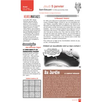 Almanach Vermot 2023