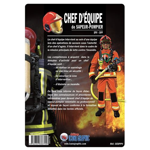 e des Opérations de Secours Intervenant Livre Chef d'Equipe de Sapeur-Pompier 