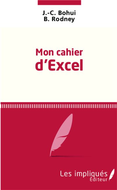 Mon cahier d'Excel