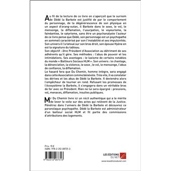 Un psychopathe président de l'Association de locataires
