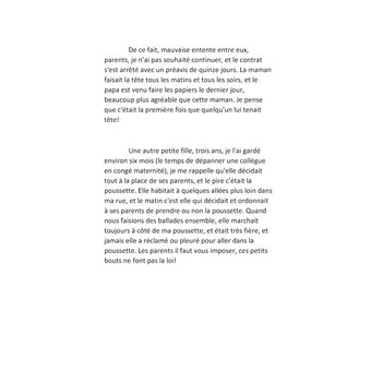 Histoires de la vie d'une Super nounou!