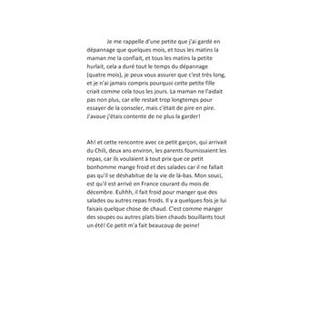 Histoires de la vie d'une Super nounou!