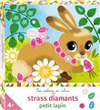 Strass diamants petit lapin - mini boîte avec accessoires