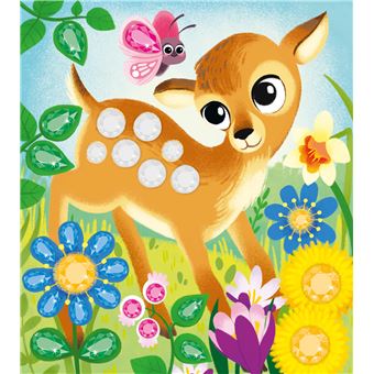 Strass diamants petit lapin - mini boîte avec accessoires